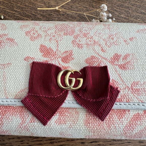 GUCCI Marmont Herbarium Japan Exclusive Long Bifold Wallet - Picture 6 of 10